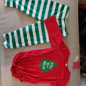 New with tags baby Christmas pajamas size 9-12m